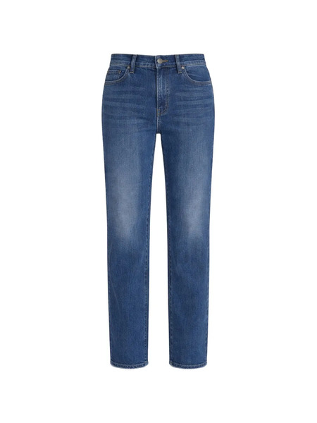  Mother Straight Jeans - Blue 