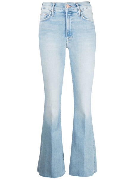  Mother Straight-leg Flared Jeans - Blue 