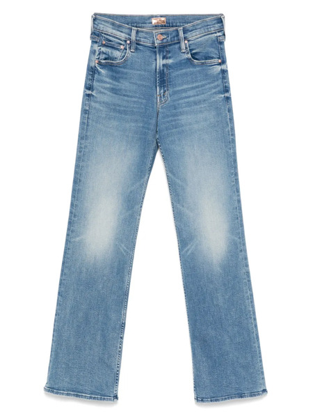  Mother The Bookie Sneak Jeans - Blue 
