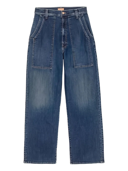  Mother Utility-pocket Jeans - Blue 