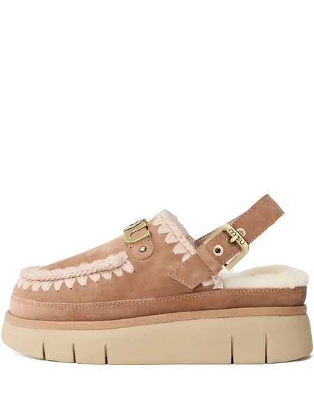  Mou Bounce Sling-back Mules - Brown 