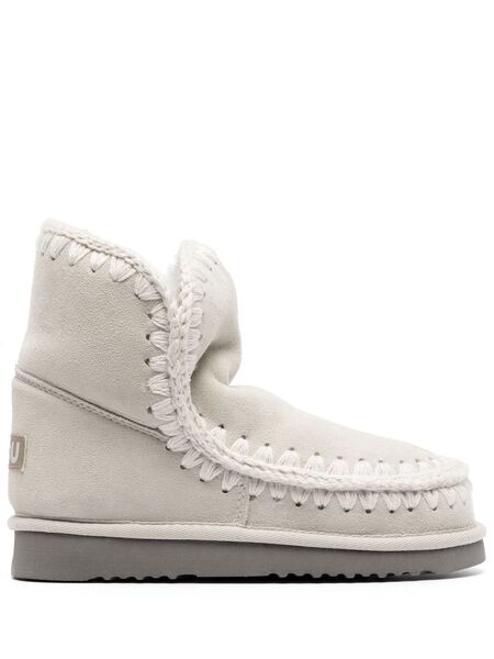  Mou Chunky Slip-on Boots - Grey 