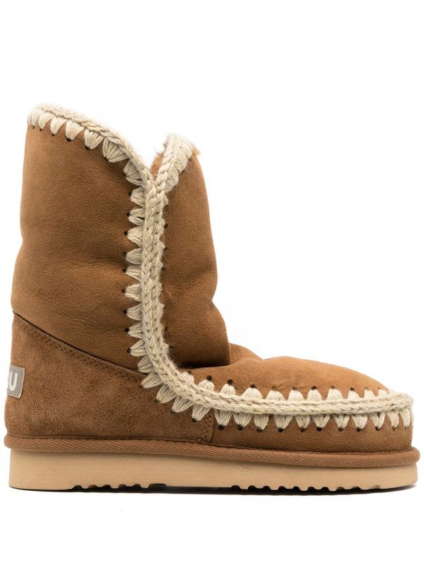  Mou Eskimo 24 Ankle Boots - Brown 