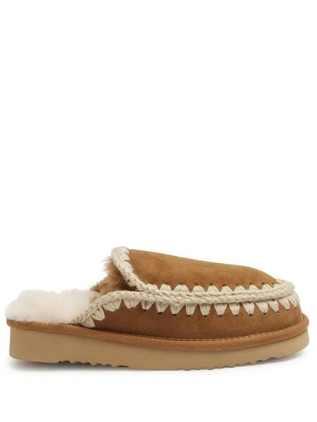  Mou Eskimo Slippers - Brown 
