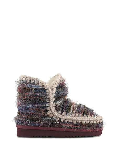  Mou Eskimo 18 Wool Ankle Boots - Blue 