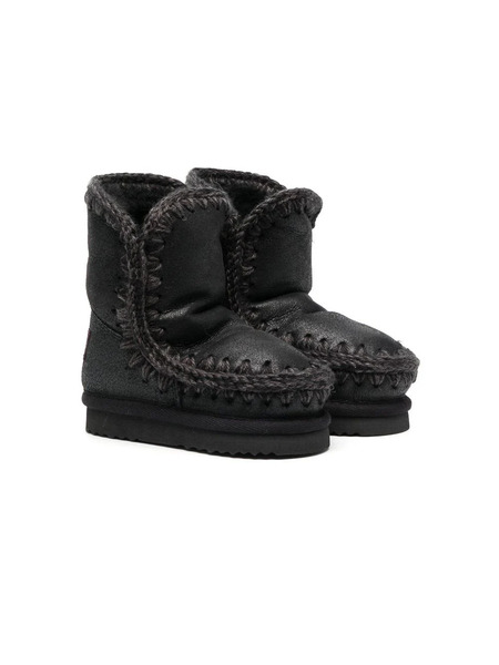  Mou Kids Eskimo Ankle Boots - Black 