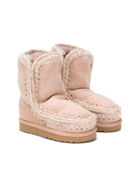  Mou Kids Eskimo Ankle Boots - Pink 