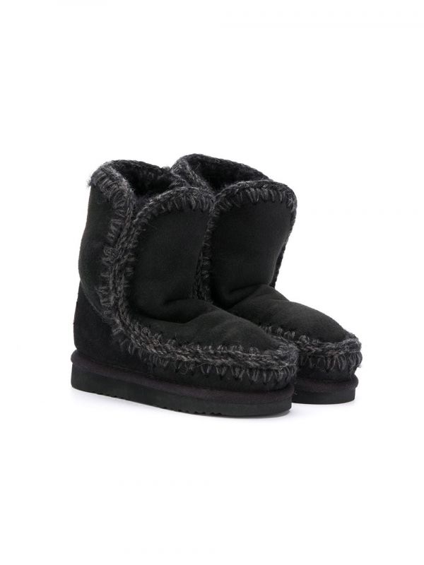  Mou Kids Eskimo Boots - Black 
