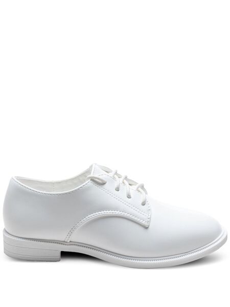  Moustache Derby Shoes - White 