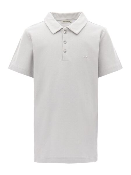  Moustache Embroidered-logo Polo Shirt - Grey 