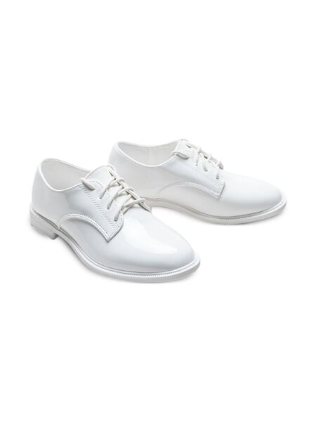 Moustache Oxford Shoes - White 