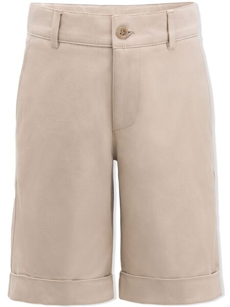  Moustache Tailored Knee-length Shorts - Neutrals 