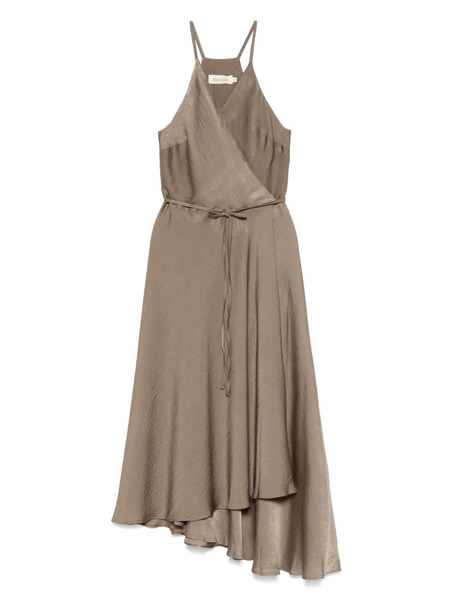  Moutaki Satin Midi Dress - Green 