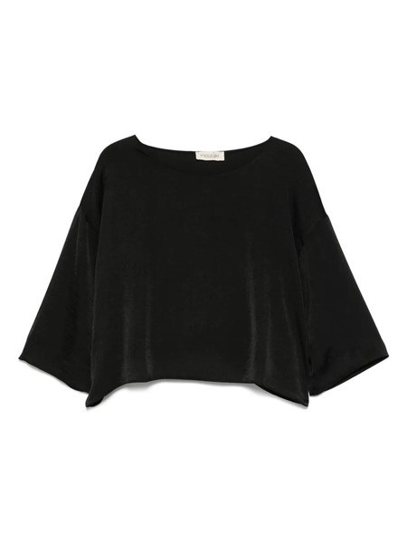  Moutaki Satin T-shirt - Black 