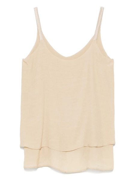  Moutaki Slub-texture Top - Neutrals 