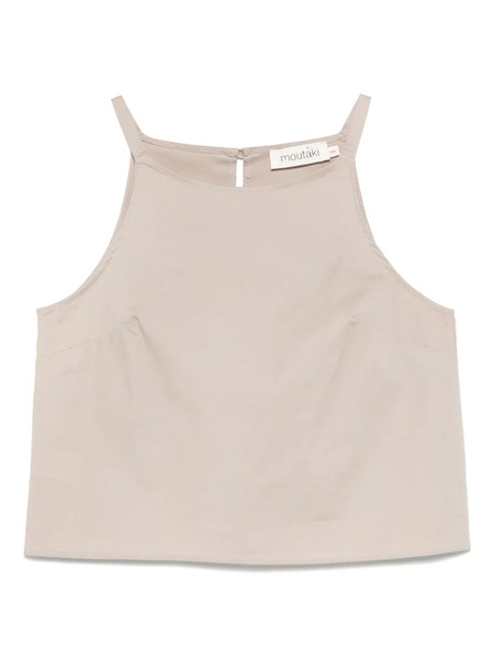  Moutaki Stretch-cotton Tank Top - Neutrals 