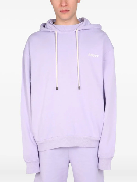  Mouty Logo-print Hoodie - Purple 