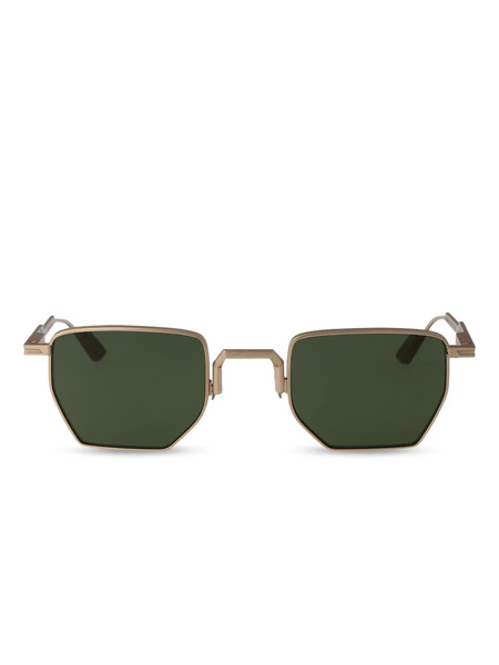  Movitra Aldo Geometric-frame Sunglasses - Gold 