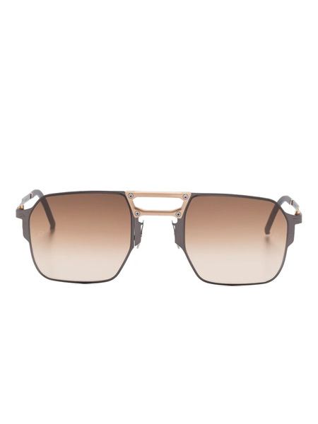  Movitra Joe Square Sunglasses - Brown 