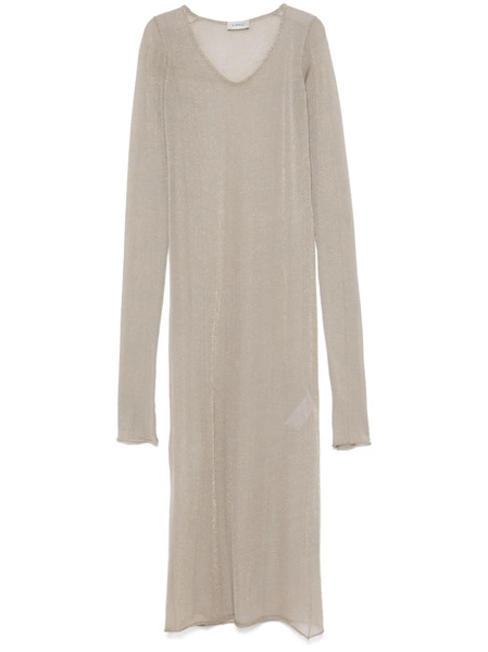  Mrz Lamé Midi Dress - Gold 