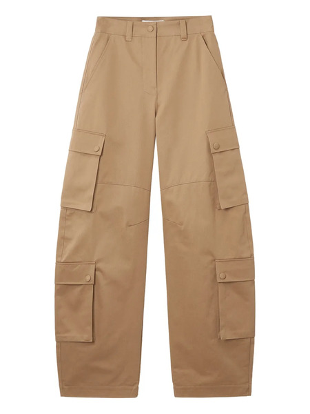  Msgm Cargo Pocket Trousers - Neutrals 