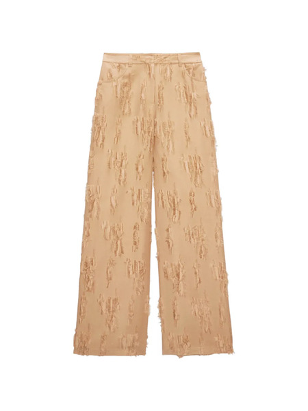  Msgm Destroyed Trousers - Neutrals 
