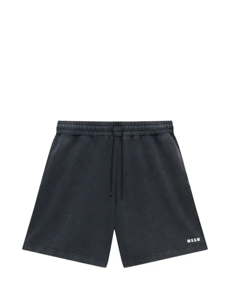 Msgm Drawstring Shorts - Grey 