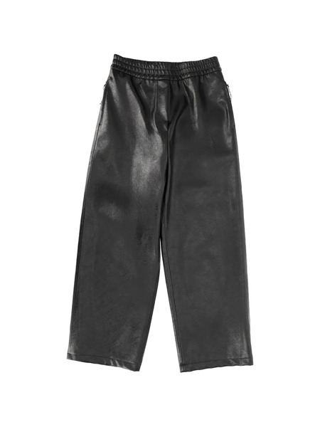 Msgm Elasticated-waistband Trousers - Black 