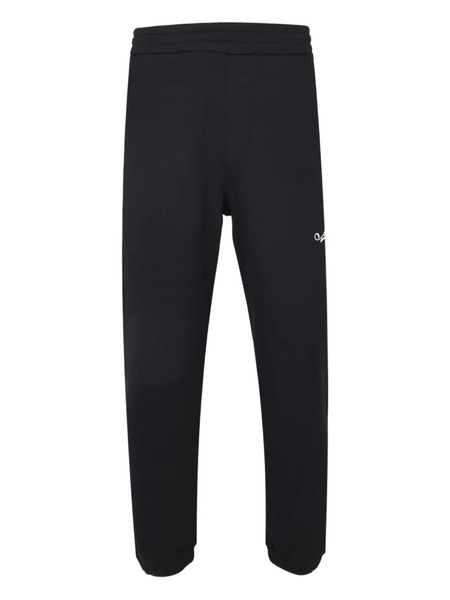  Msgm Fleece Tranck Pants - Black 