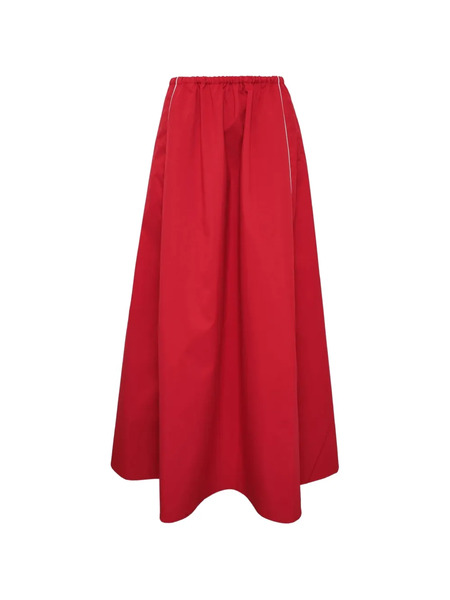  Msgm Gathered Midi Skirt 