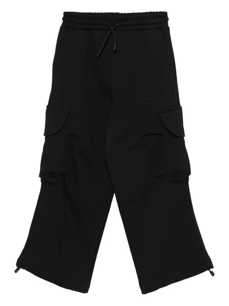  Msgm Kids Cargo Casual Trousers - Black 