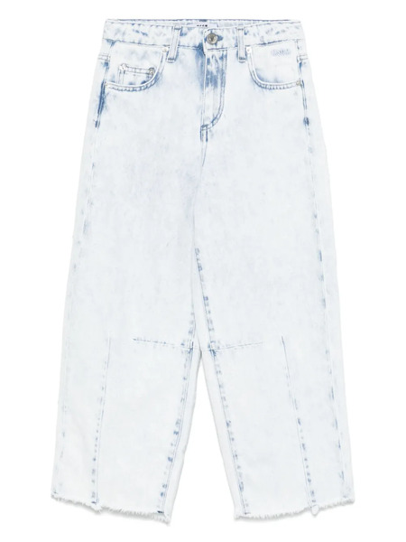  Msgm Kids Distressed Jeans - Blue 