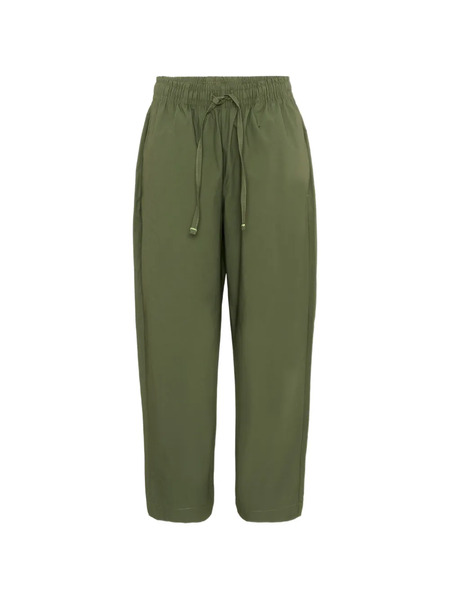  Msgm Kids Drawstring Pocket Trousers - Green 