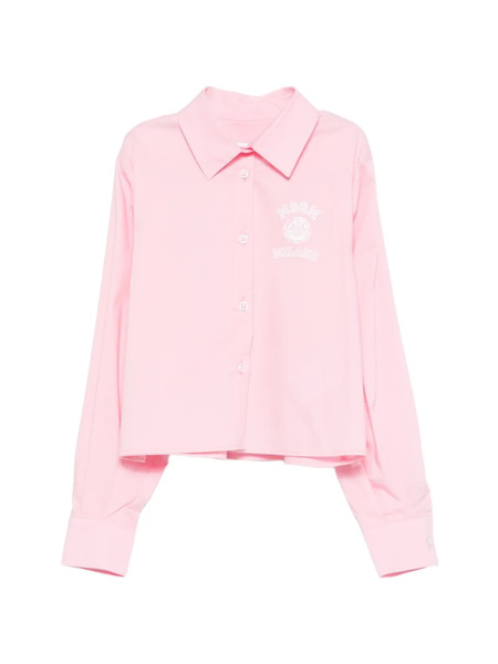  Msgm Kids Logo-print Shirt - Pink 