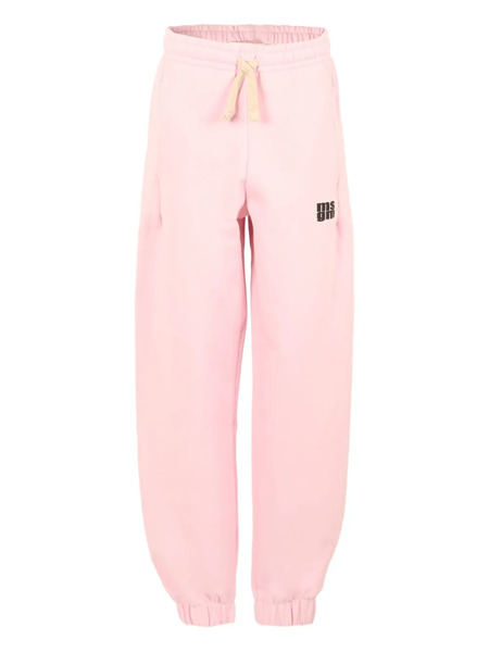  Msgm Kids Logo-print Sweatpants - Pink 