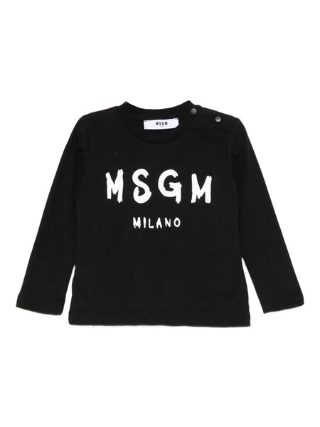  Msgm Kids Long-sleeve T-shirt - Black 