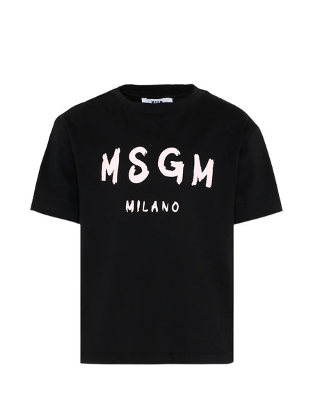  Msgm Kids Short-sleeve T-shirt - Black 