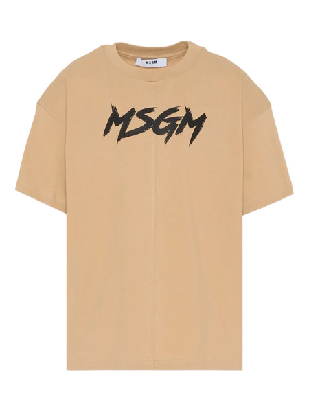  Msgm Kids Short-sleeve T-shirt - Neutrals 