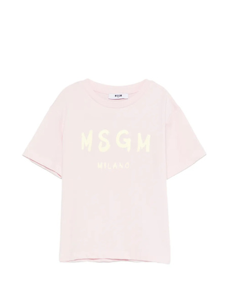  Msgm Kids Short-sleeve T-shirt - Pink 
