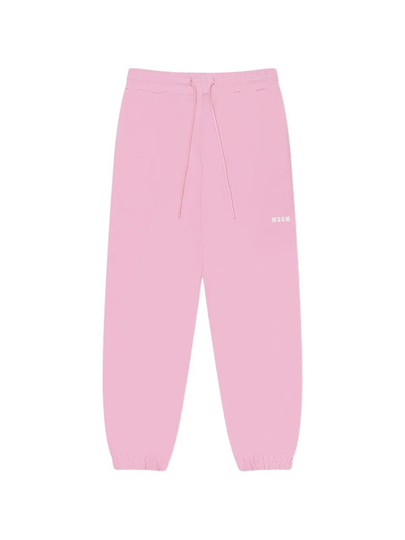  Msgm Logo-detail Drawstring Track Pants - Pink 
