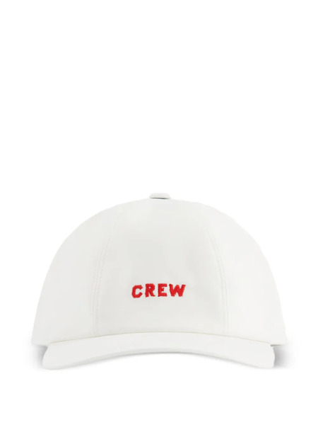  Msgm Logo-embroidered Baseball Cap - White 