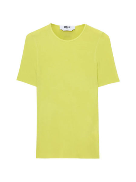  Msgm Logo-patch T-shirt - Green 