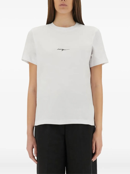  Msgm Logo-print T-shirt - White 