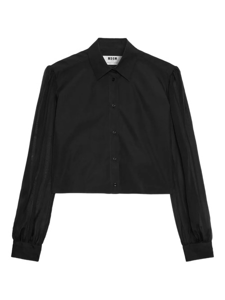  Msgm Long-sleeve Shirt - Black 