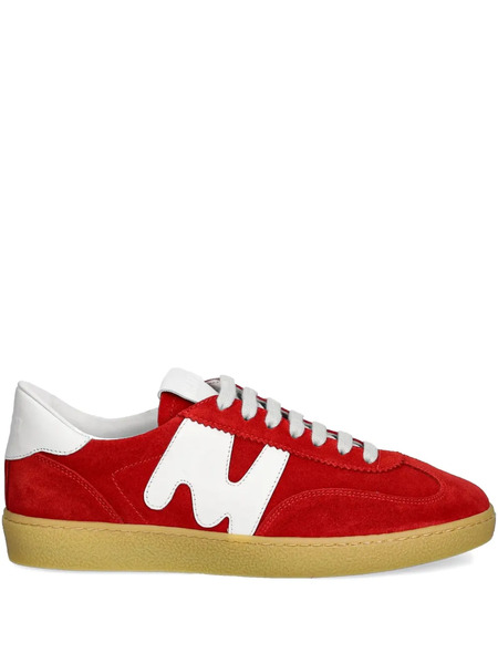  Msgm Retro Panelled Sneakers - Red 