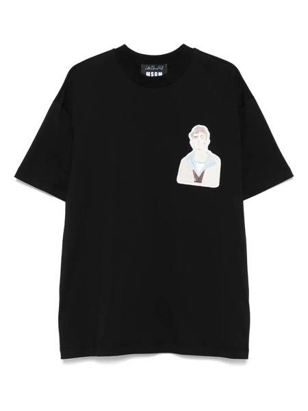  Msgm Sailor T-shirt - Black 
