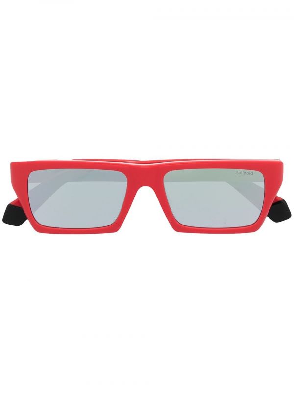  Msgm Square-frame Sunglasses - Red 