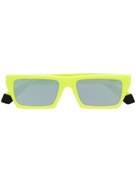  Msgm Square-frame Sunglasses - Yellow 