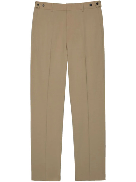  Msgm Straight-leg Trousers - Neutrals 