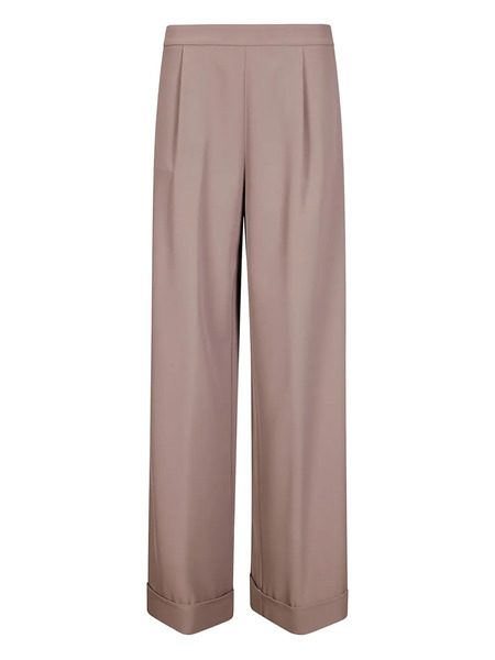  M.s.m. Pleated Cuffed Trousers - Pink 